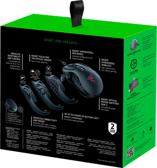 Razer Naga V2 Pro Souris Gamer Sans Fil
