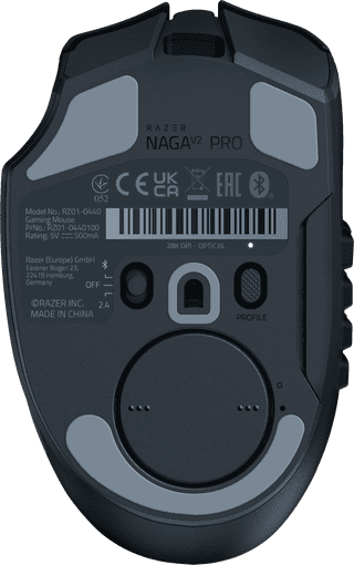 Razer Naga V2 Pro Souris Gamer Sans Fil
