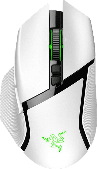Razer Basilisk V3 Pro Wireless Gaming Mouse - White