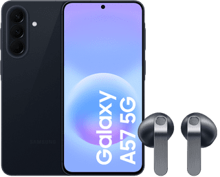 Samsung Galaxy A57 256 Go Bleu Foncé 5G + Samsung Galaxy Buds4 Noir