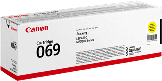 Canon 069 Ink Toner Cartridge Yellow