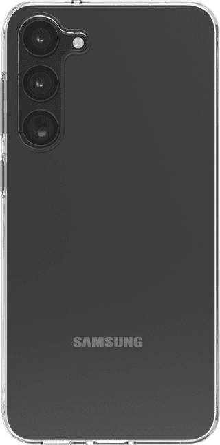 BlueBuilt Soft Case Samsung Galaxy S23 Back Cover Transparant