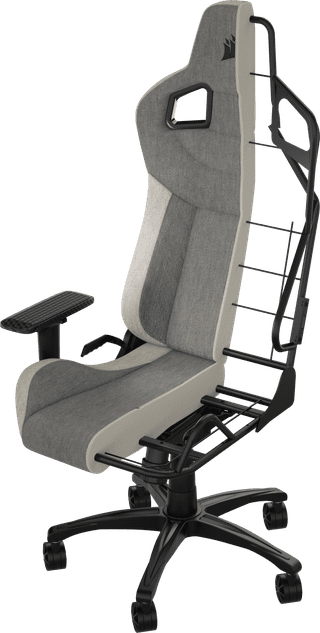 Corsair T3 Rush Gris/Blanc