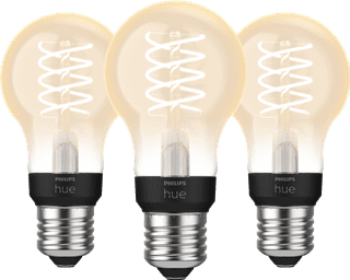 Philips Hue Filament Light White Standard E27 - 2023 - 3-pack