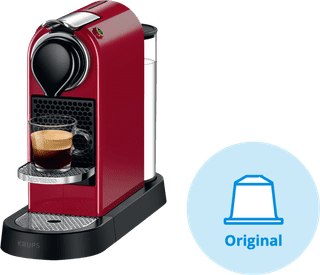 Krups Nespresso Citiz XN7415 Cherry Red