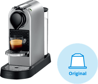 Krups Nespresso Citiz XN741B Silver