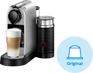Krups Nespresso Citiz & Milk XN761B Silver
