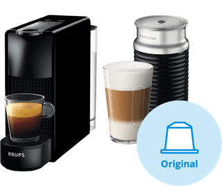Krups Nespresso Essenza Mini XN1118 Black + Milk Frother