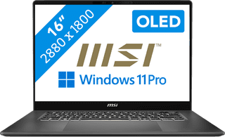 MSI Prestige 16 AI+ C3MG-049BE OLED Azerty