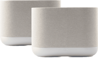 Denon Home 400 Zilver Duo Pack