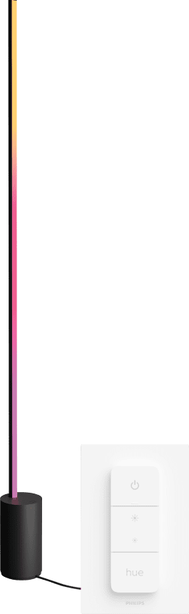 Philips Hue Gradient Signe White and Color Floor Lamp Black + Dimmer