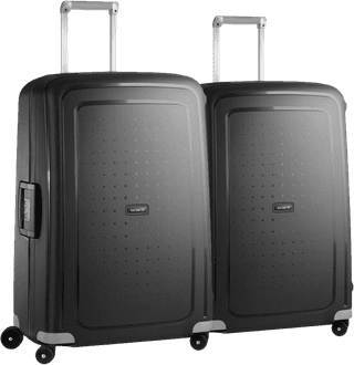 Samsonite S'Cure Spinner 75cm Duo Pack Black