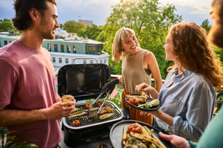 Weber Lumin Noir avec Support