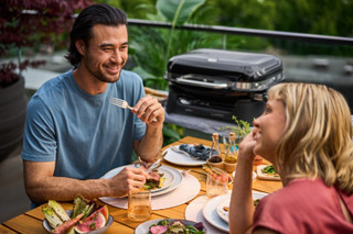 Weber Lumin Noir avec Support