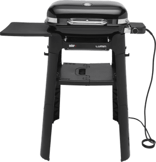 Weber Lumin Noir avec Support