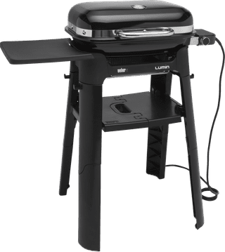 Weber Lumin Noir avec Support