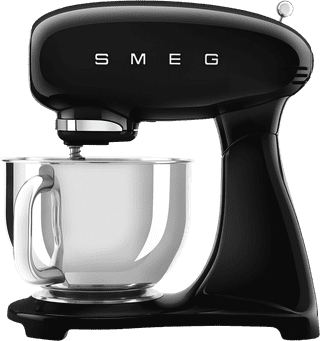 SMEG SMF05BLEU Zwart