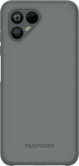 Fairphone 4 Protective Back Cover Grijs