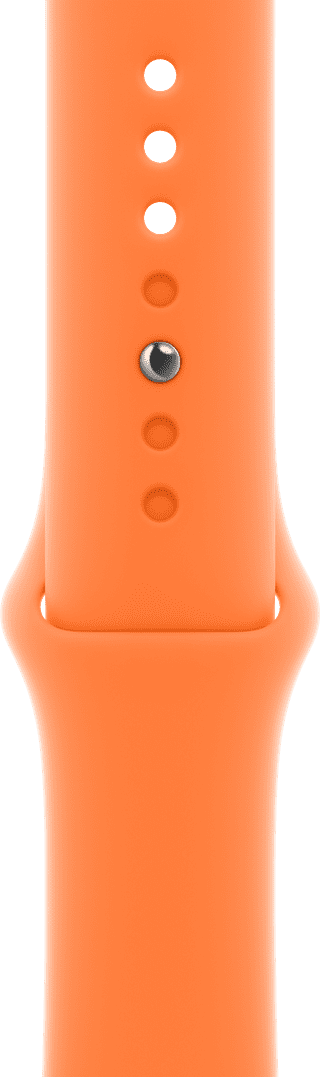 Apple Watch 38/40/41 mm Silicone Bracelet Sport Orange Vif