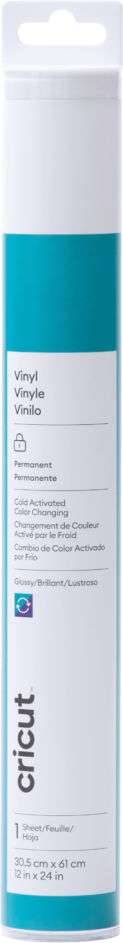 Cricut Color Changing Vinyl (Cold) Permanent Purple 30x60cm
