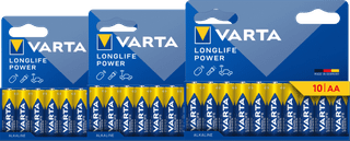 Varta Longlife Power AA Lot de 30 Pièces