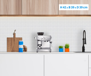 Sage Barista Express Impress Brushed Stainless Steel