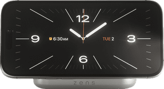 ZENS MagSafe en Qi2 Draadloze Oplader 15W met Standaard Wit