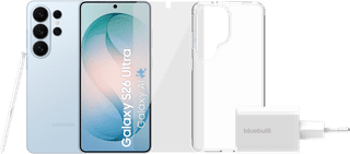 Samsung Galaxy S26 Ultra 256GB Lichtblauw 5G + Compleet Accessoirepakket