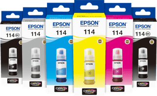 Epson 114 Bouteille d'Encre Pack 6 Couleurs