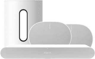Sonos Ray Blanc + 2x Era 300 Blanc + Sub Mini Blanc