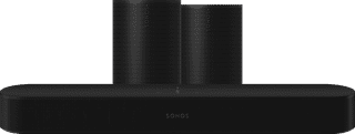 Sonos Beam Gen2 Black + 2x Era 100 Black