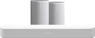 Sonos Beam Gen2 White + 2x Era 100 White