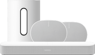 Sonos Beam Gen2 White + Era 300 + Sub Mini White