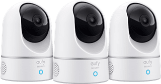 Eufy Indoor Cam 2K Pan & Tilt Lot de 3