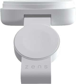 Zens 2-in-1 MagSafe Wireless Charger 15W White