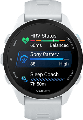 Garmin Forerunner 70 43 mm Blanc