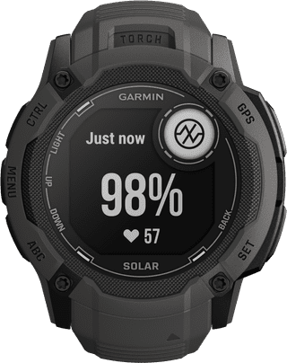 Garmin Instinct 2X Solar Grafiet