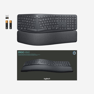 Logitech K860 Clavier Ergonomique sans Fil AZERTY
