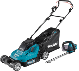 Makita DLM432Z + Makita DUH523Z (zonder accu)