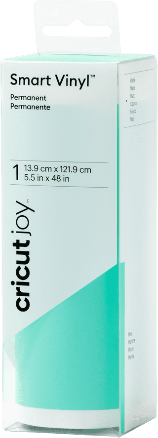 Cricut Smart Vinyl Permanent Joy Mat Menthe 14x122 cm