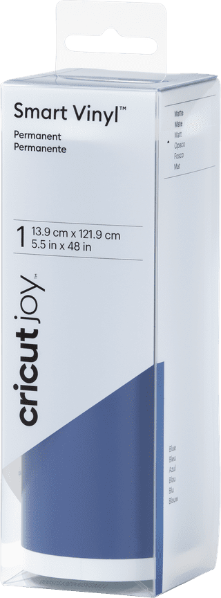 Cricut Smart Vinyl Permanent Joy Mat Bleu 14 x 122 cm