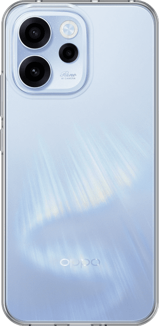 Just in Case Soft Design OPPO Reno15 F Back Cover Transparent