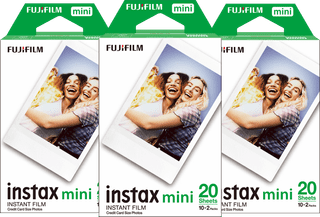 Fujifilm Instax Mini Film (60 pièces)