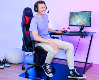 Trust GXT 708R Resto Gaming Stoel Rood