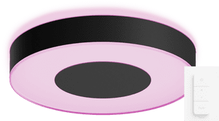 Philips Hue Infuse L Plafonnier White and Color Noir + Variateur