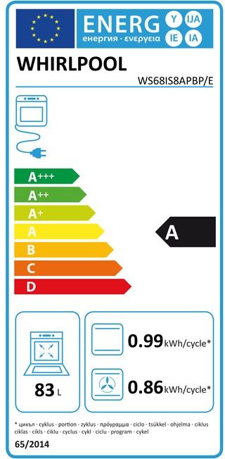 Whirlpool WS68IS8APBP/E