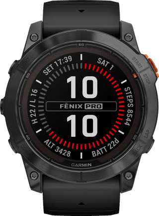 Garmin Fenix 7X Pro Solar Zwart 51mm