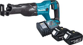 Makita DJR186ZK incl. 3,0 Ah Accu (2x)