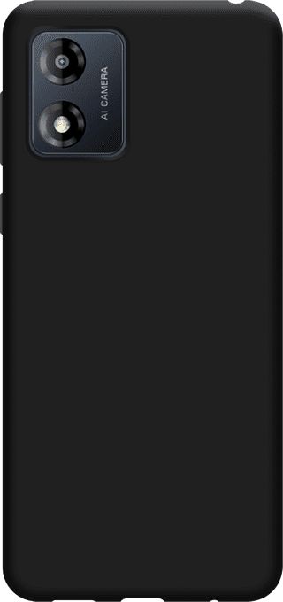 Just in Case Soft Design Motorola Moto E13 Back Cover Black