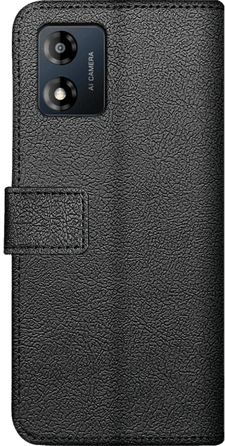 Just in Case Wallet Motorola Moto E13 Book Case Noir